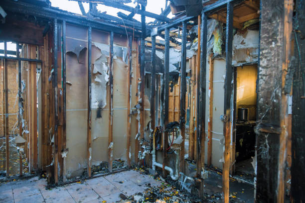 Professional Fire Damage Removal technician working in Woodbridge, VA